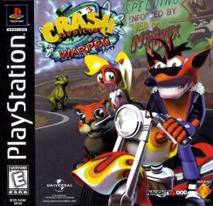 Crash Bandicoot Warped - PS1 Game