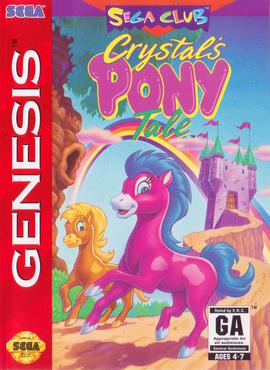 Crystal's Pony Tale - Sega Genesis Game
