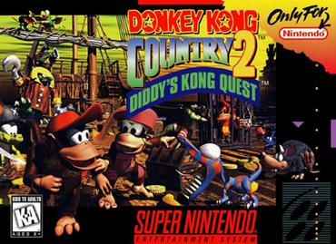 Donkey Kong Country 2 - SNES Game