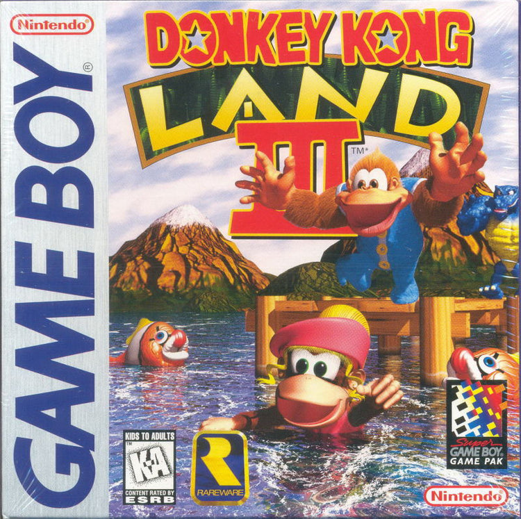 Donkey Kong Land 3 - Gameboy Game