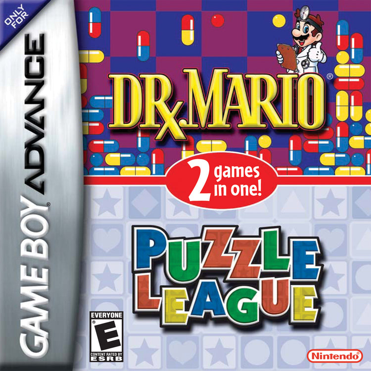 Dr. Mario / Puzzle League - GBA Game