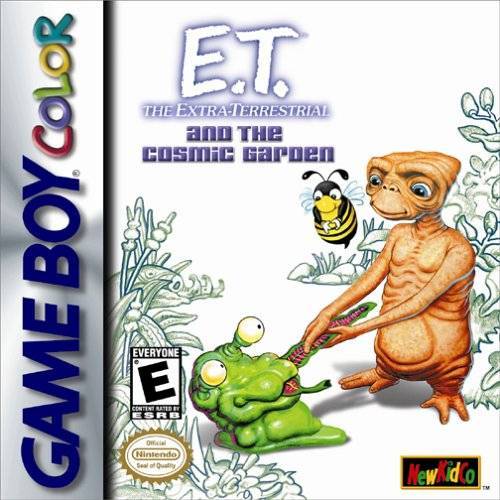 ET the Extra Terrestrial and the Cosmic Garden - Gameboy Color Game