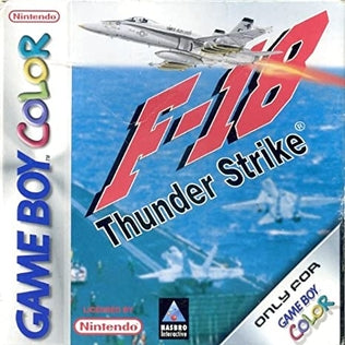 F-18 Thunder Strike - Gameboy Color Game