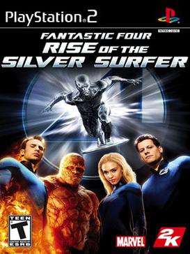 Fantastic 4 Rise of the Silver Surfer - PS2 Game