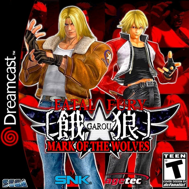 Fatal Fury Mark of the Wolves - Sega Dreamcast Game