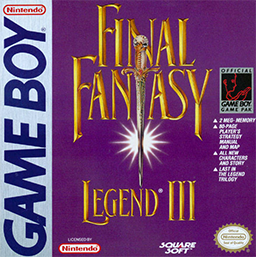 Final Fantasy Legend 3 - Gameboy Game