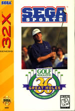 36 Great Holes Starring Fred Couples - Sega 32X Game