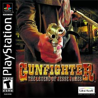 Gunfighter The Legend of Jesse James - PS1 Game