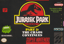 Jurassic Park 2 The Chaos Continues - SNES Game