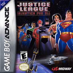 Justice League Injustice for All - GBA Game