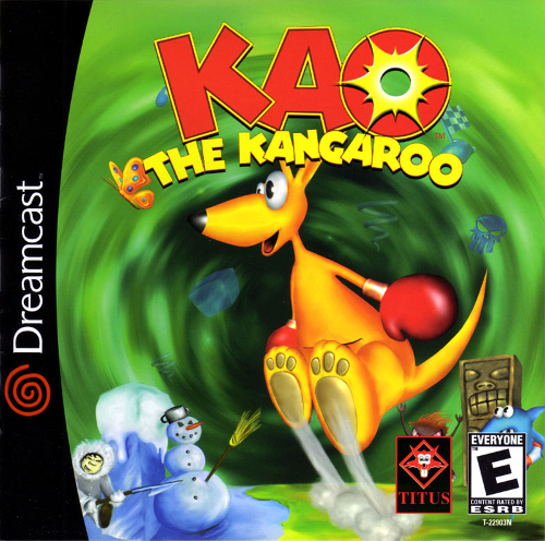 Kao the Kangaroo - Sega Dreamcast Game