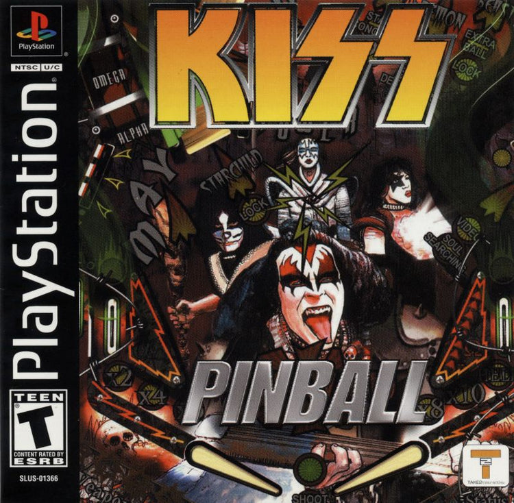Kiss Pinball - PS1 Game
