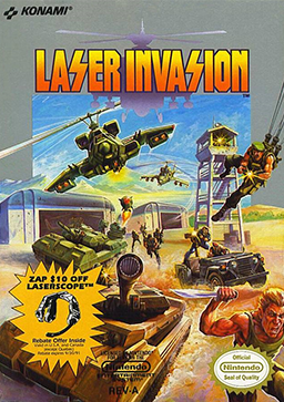 Laser Invasion - NES Game
