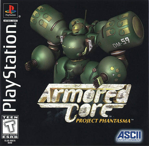 Armored Core Project Phantasma - PS1 Game