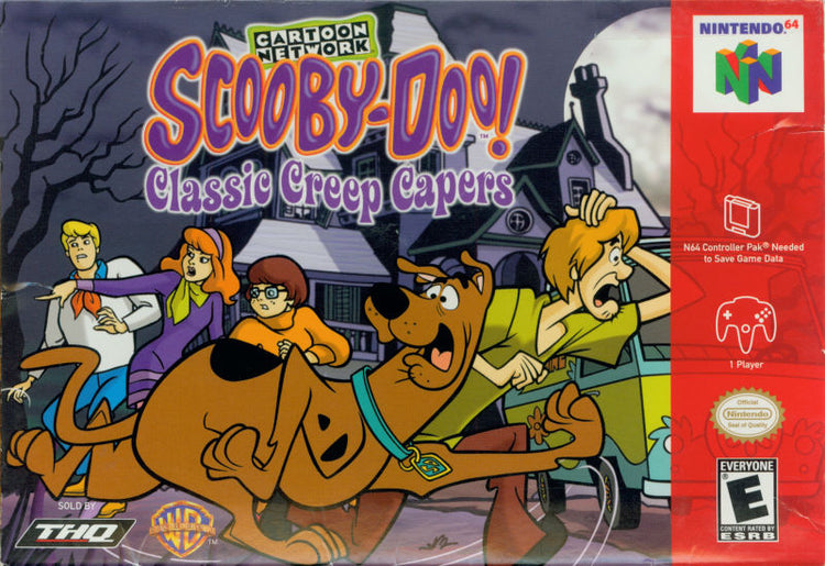 Scooby Doo Classic Creep Capers - Nintendo 64 Game