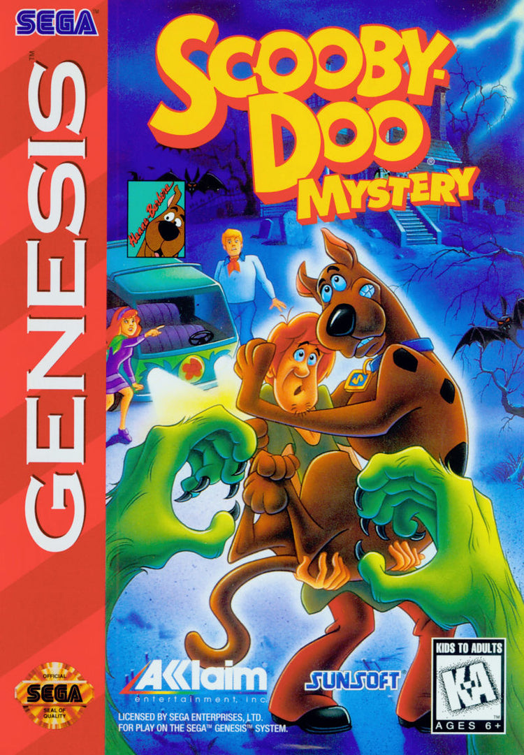Scooby-Doo Mystery - Sega Genesis Game