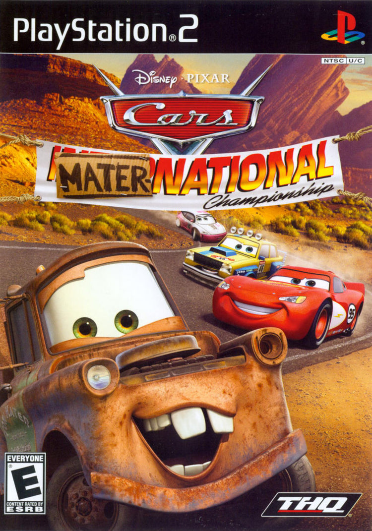 Cars Mater-National Championship - PS2 Game