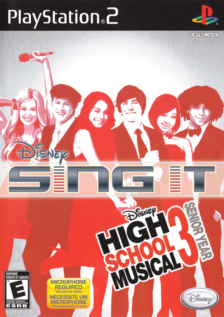 Disney Sing It High School Musical 3 - PS2 Game