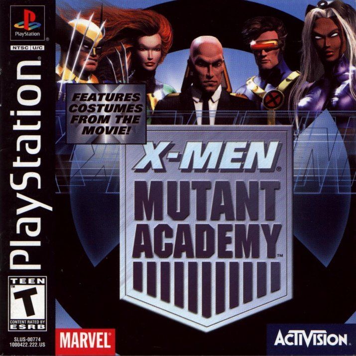 X-men Mutant Academy - PS1 Game