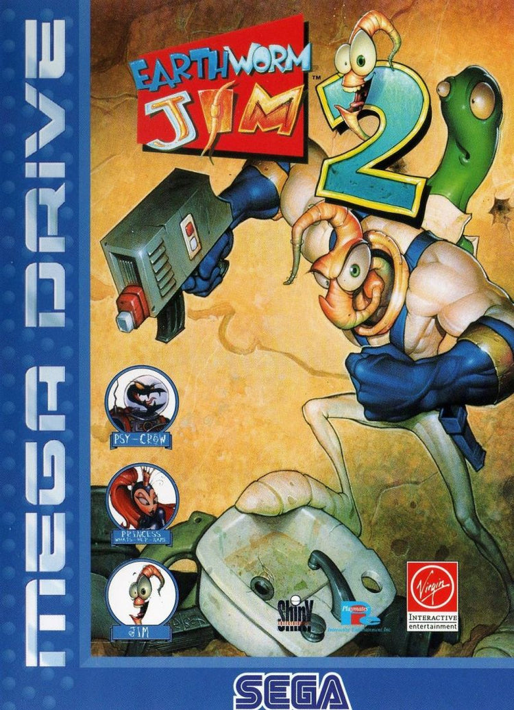 Earthworm Jim 2 - Sega Genesis Game