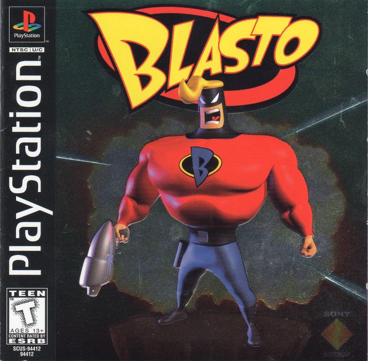 Blasto - PS1 Game