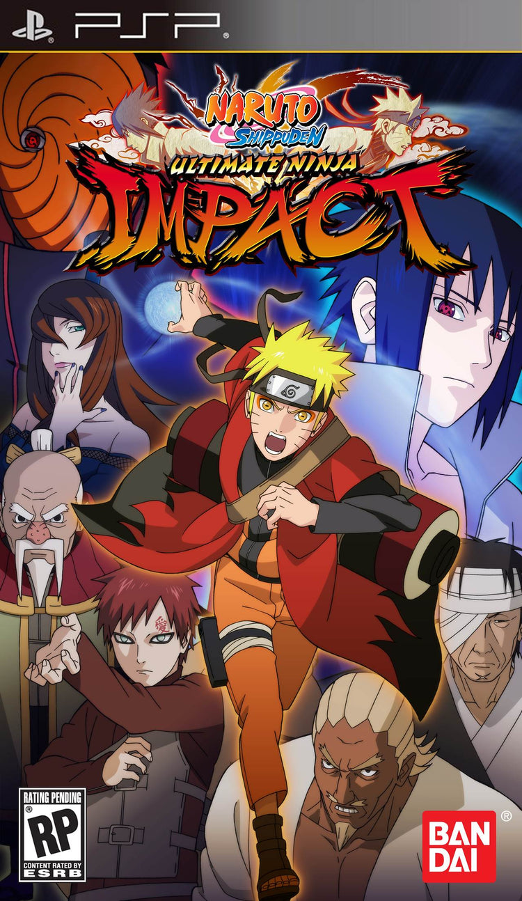 Naruto Shippuden: Ultimate Ninja Impact - PSP Game