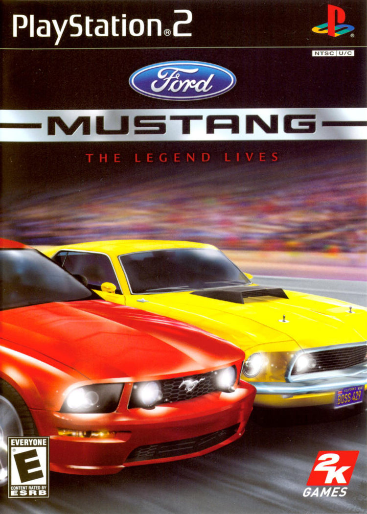 Ford Mustang The Legend Lives - PS2 Game