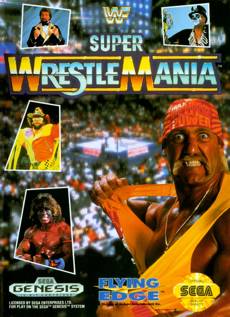 WWF Super Wrestlemania - Sega Genesis Game