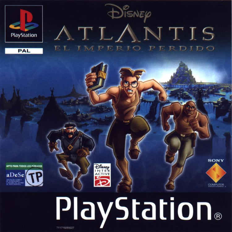 Atlantis The Lost Empire - PS1 Game