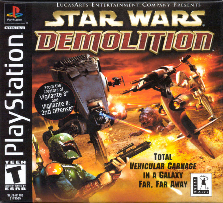 Star Wars Demolition - PS1 Game