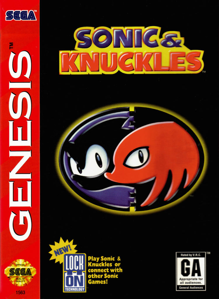 Sonic and Knuckles - Sega Genesis Game