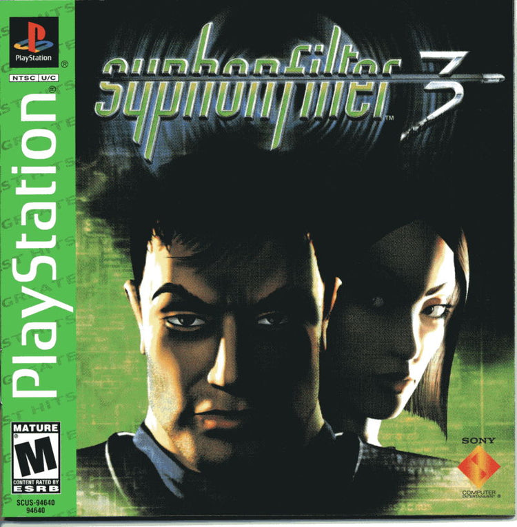Syphon Filter 3 - PS1 Game