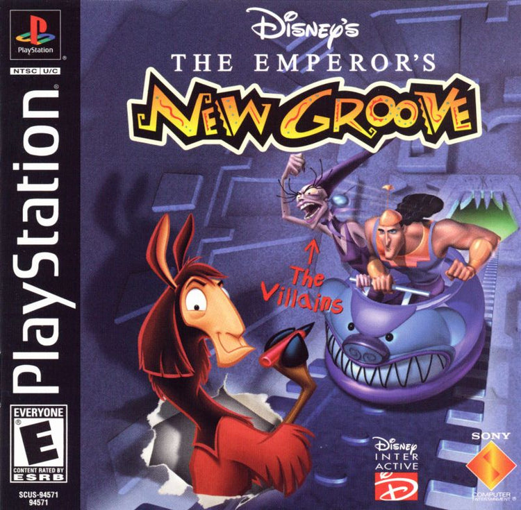 Emperor's New Groove - PS1 Game