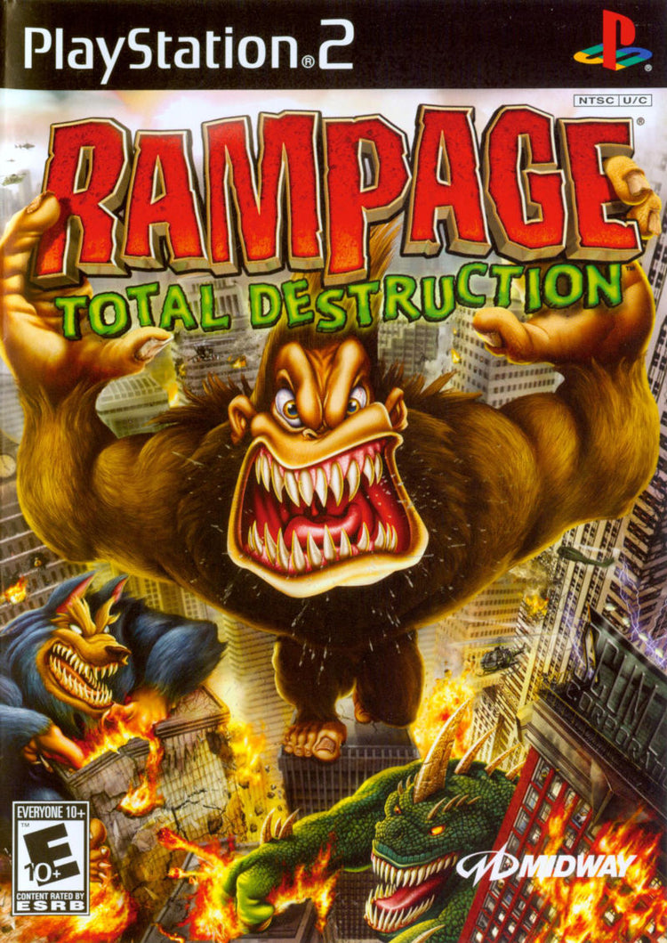 Rampage Total Destruction - PS2 Game