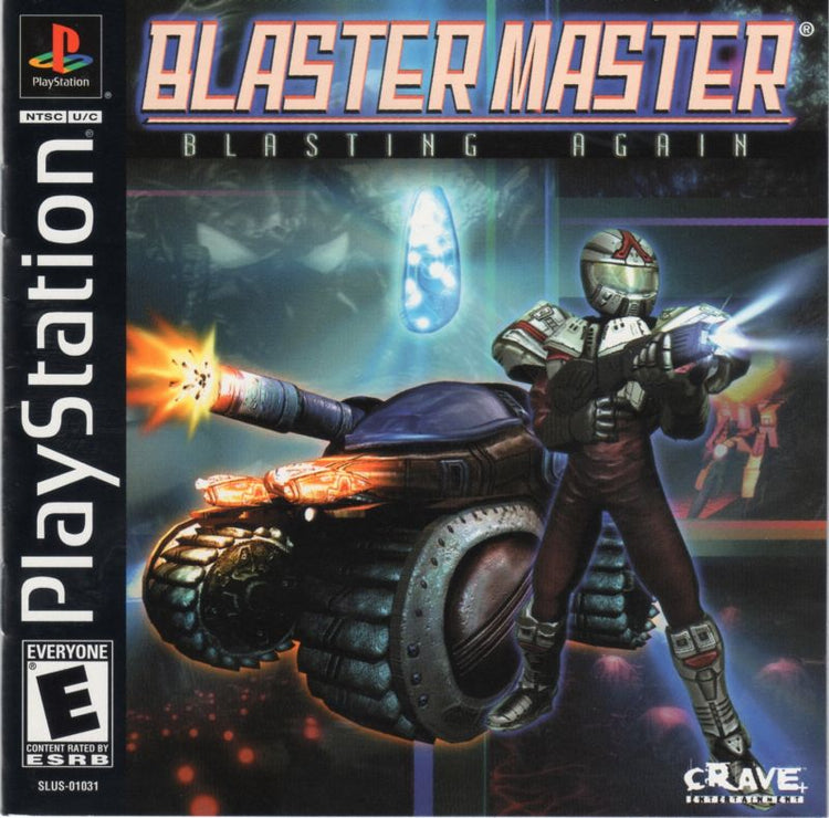 Blaster Master Blasting Again - PS1 Game