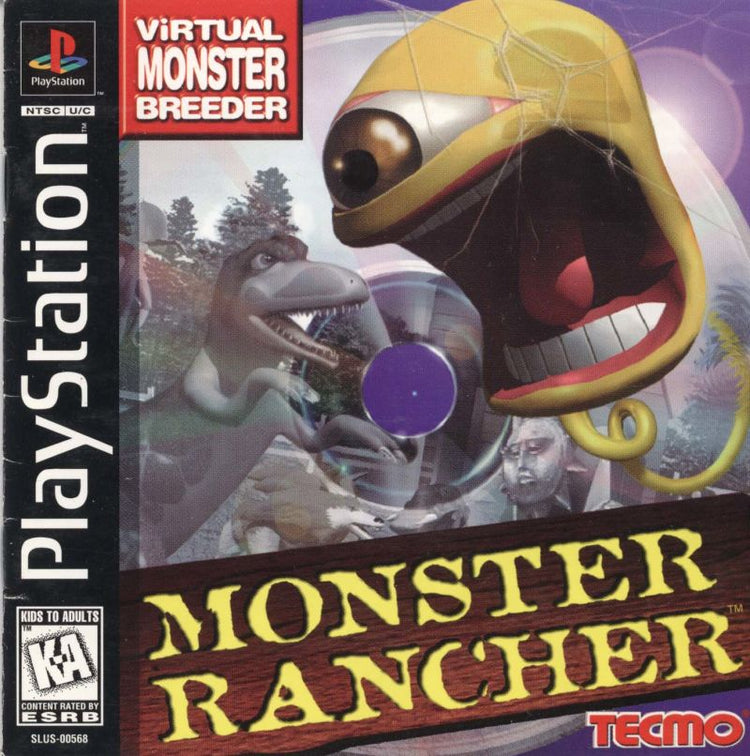 Monster Rancher - PS1 Game