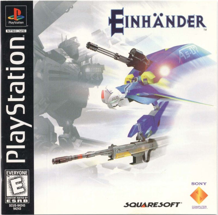 Einhander - PS1 Game