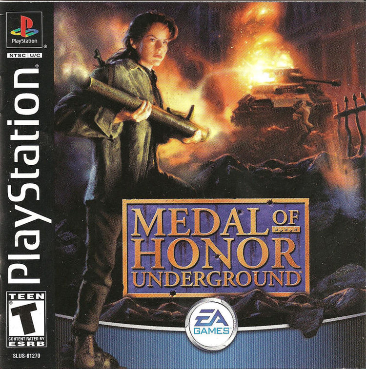 Medal of Honor Underground - PS1 Game
