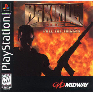 Maximum Force Pull the Trigger - PS1 Game