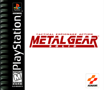 Metal Gear Solid - PS1 Game