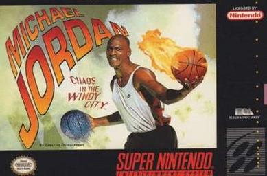 Michael Jordan Chaos in the Windy City - SNES Game