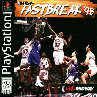 NBA Fast Break 98 - PS1 Game