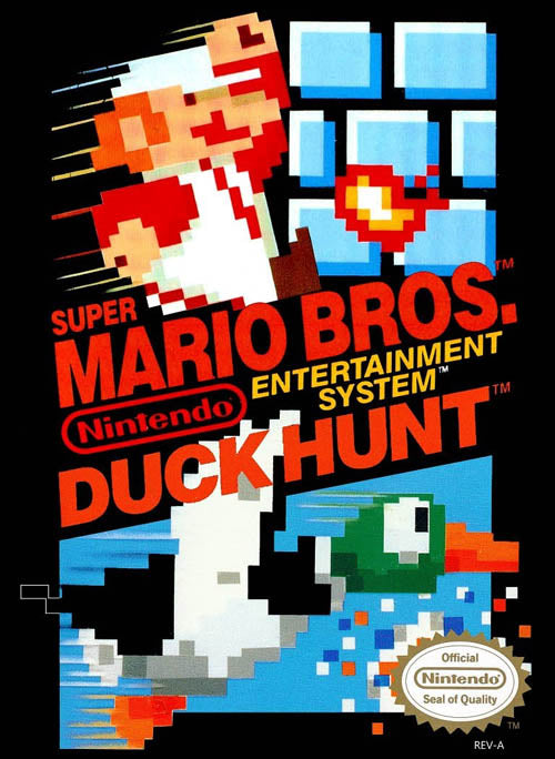 Super Mario Bros and Duck Hunt - NES Game