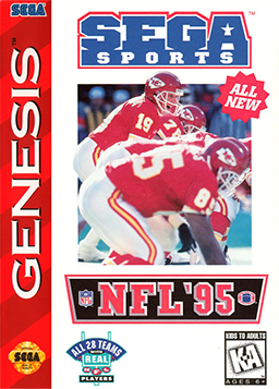 Madden NFL '95 - Sega Genesis Game