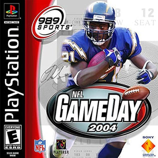 NFL GameDay 2004 - PS1 Game