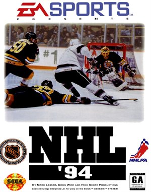 NHL 94 - Sega Genesis Game
