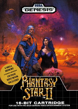 Phantasy Star II - Sega Genesis Game