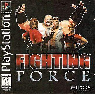 Fighting Force - PS1 Game