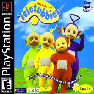 Play With the Teletubbies - PS1 Game