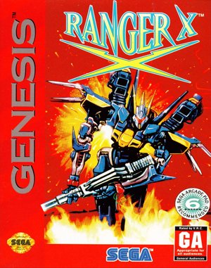 Ranger X - Sega Genesis Game